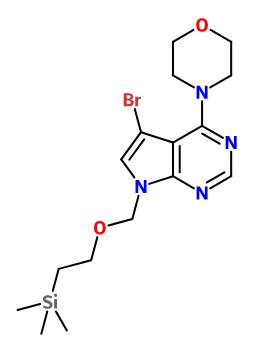 (image for) MC025029 4-(5-Bromo-7-substituted-7H-pyrrolo[2,3-d]pyrimidin-4-yl)morpholine
